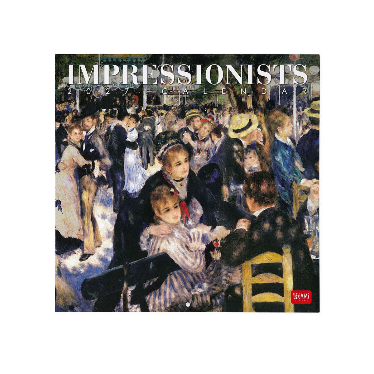 Calendrier Mural 2027 - 30 x 29 cm - Impressionnistes