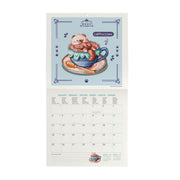 Calendrier Mural 2027 - 30 x 29 cm - Cutie Foodie