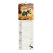 Calendrier Mural 2027 - 16 x 49 cm - Alice in Wonderland
