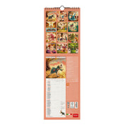 Calendrier Mural 2027 - 16 x 49 cm - Alice in Wonderland