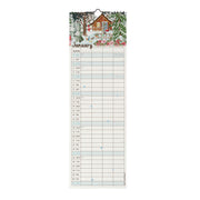 Calendrier Mural 2027 - 16 x 49 cm - Home Sweet Home