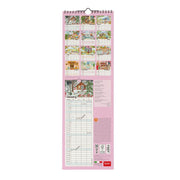 Calendrier Mural 2027 - 16 x 49 cm - Home Sweet Home