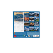 Calendrier Mural 2027 - 18 x 18 cm - Mountains