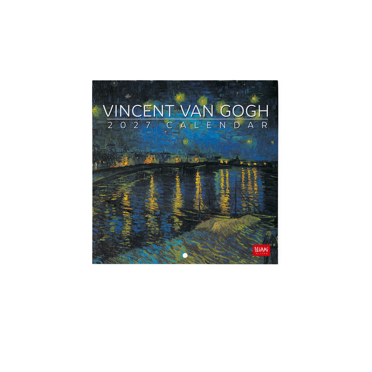 Calendrier Mural 2027 - 18 x 18 cm - Vincent Van Gogh