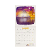 Calendrier Mural 2027 - 18 x 18 cm - Paris