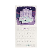 Calendrier Mural 2027 - 18 x 18 cm - Rome