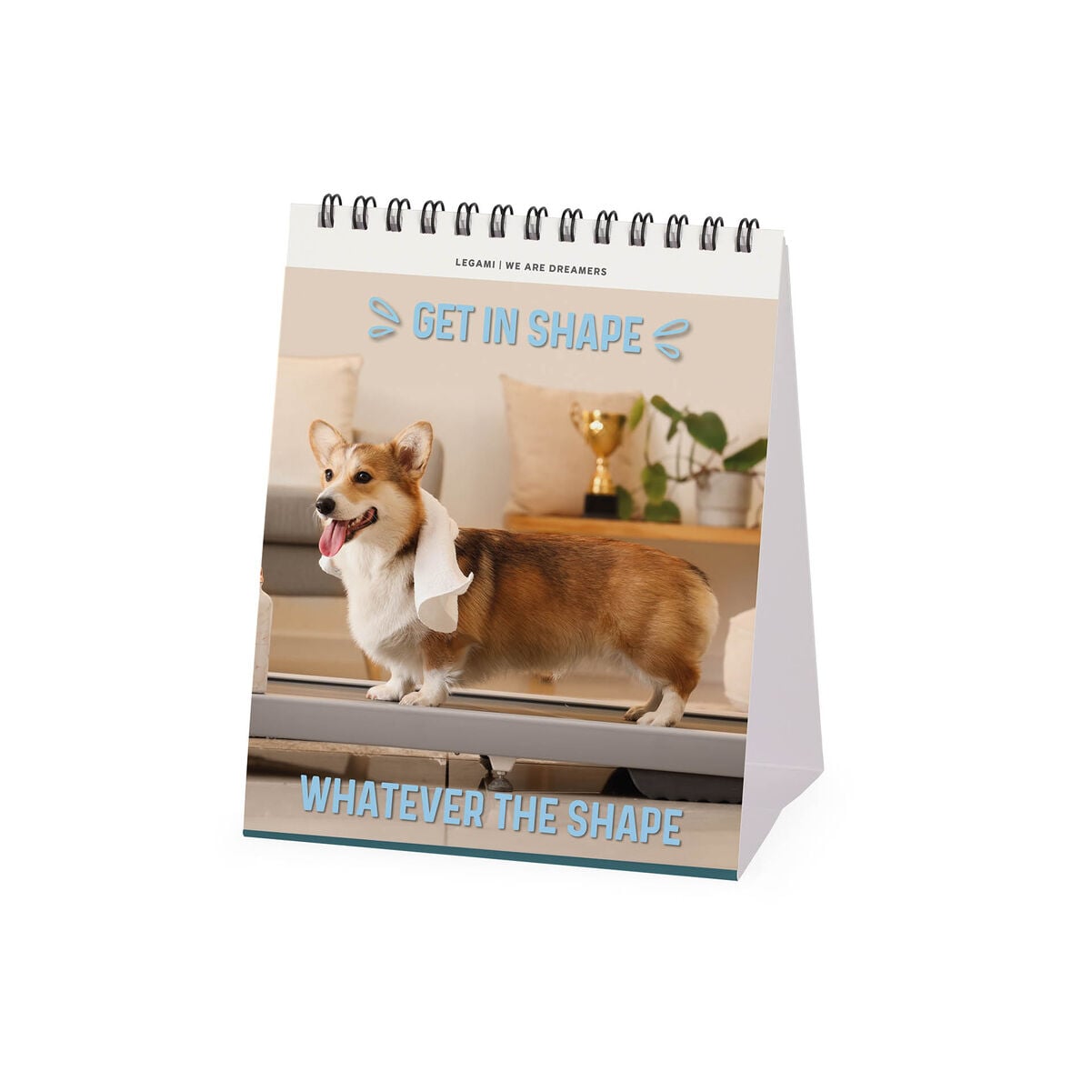 Calendrier de Table 2027 - 12 x 14,5 cm - Supawstar