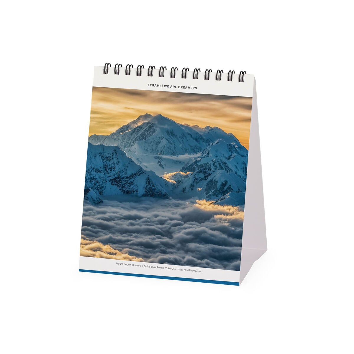Calendrier de Table 2027 - 12 x 14,5 cm - Mountains