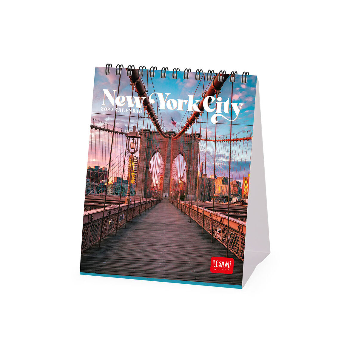 Calendrier de Tableau 2027 - 12 x 14,5 cm - New York