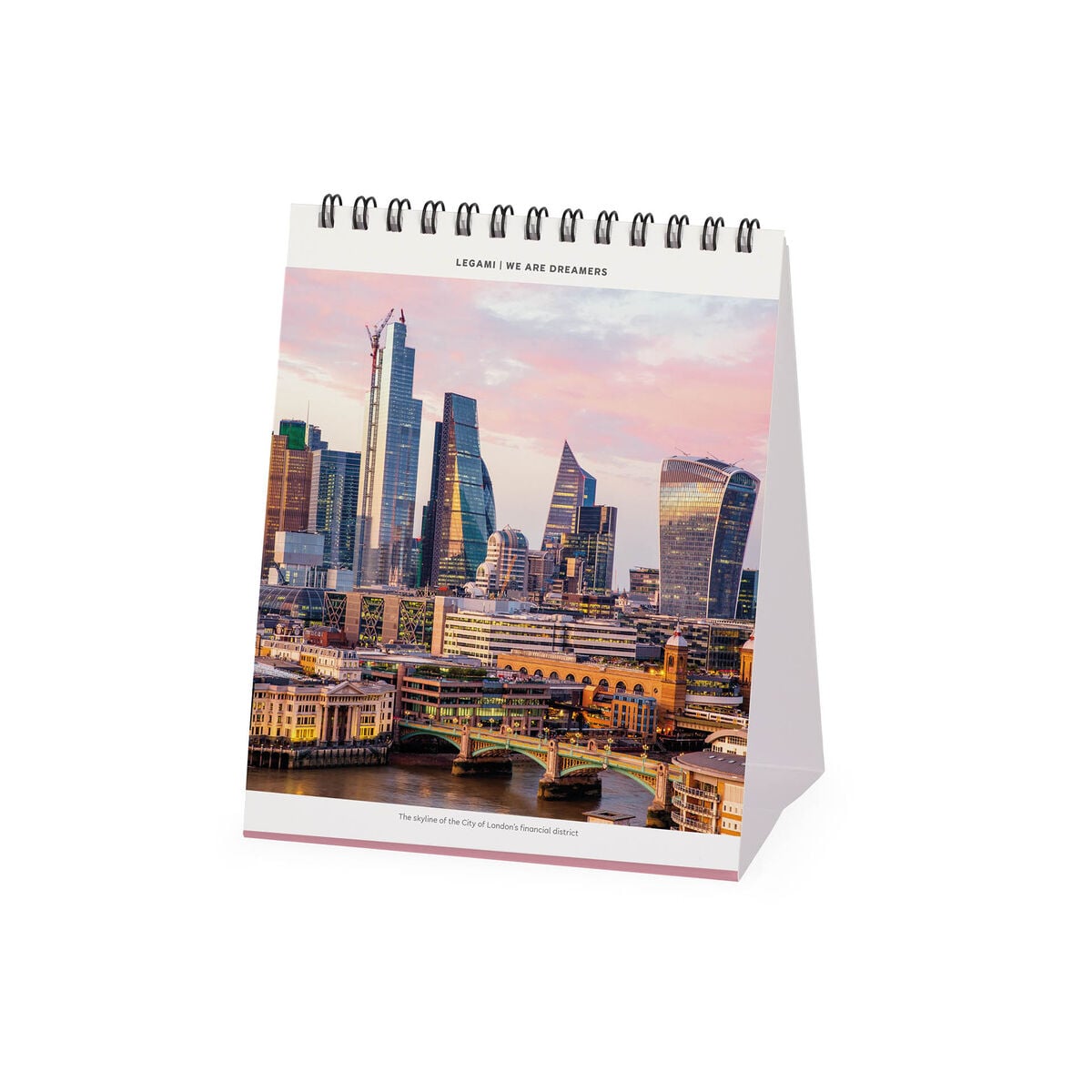 Calendrier de Table 2027 - 12 x 14,5 cm - London