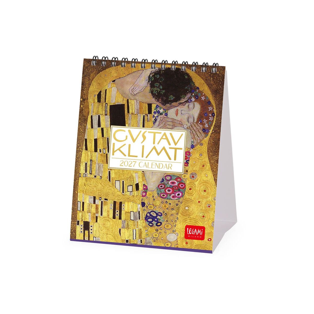 Calendrier de Tableau 2027 - 12 x 14,5 cm - Gustav Klimt