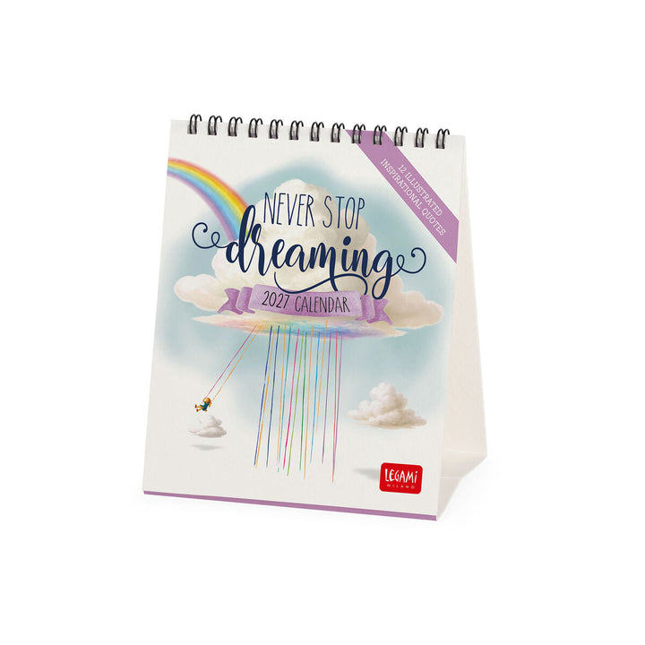 Calendrier de Tableau 2027 - 12 x 14,5 cm - Aphorismes
