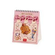 Calendrier de Tableau 2027 - 12 x 14,5 cm -Cutie Foodie
