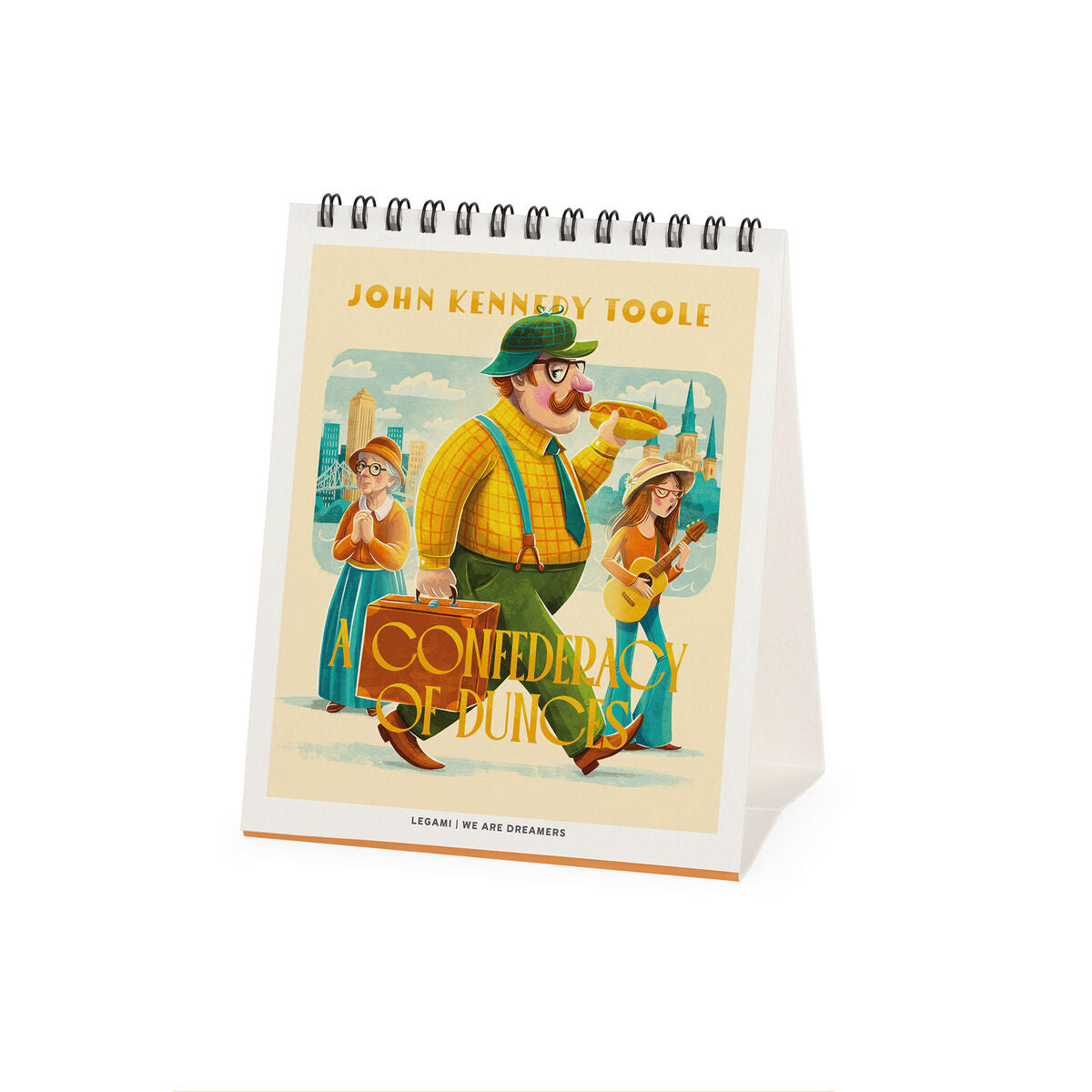 Calendrier de Table 2027 - 12 x 14,5 cm - Book Lover's
