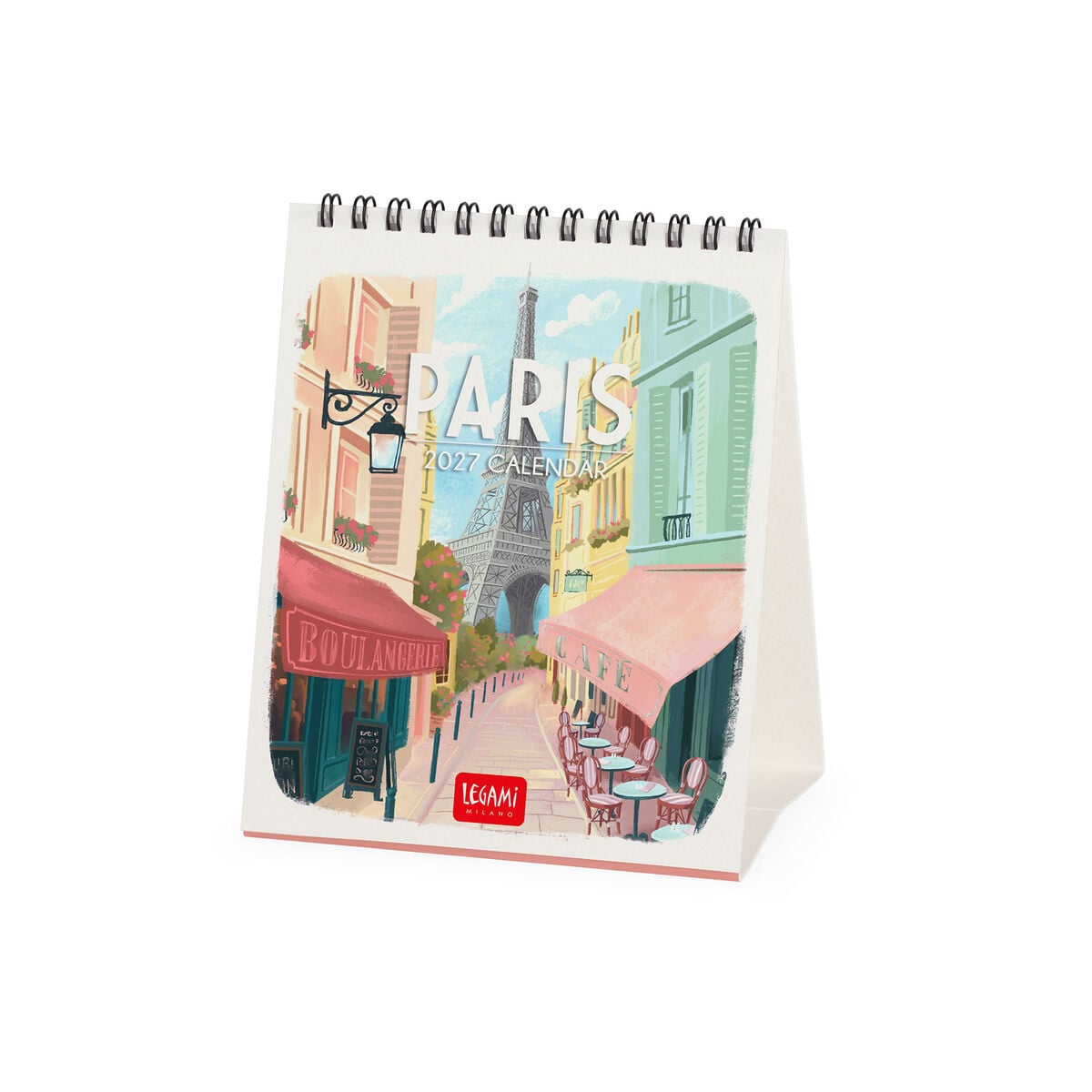Calendrier de Tableau 2027 - 12 x 14,5 cm - Paris