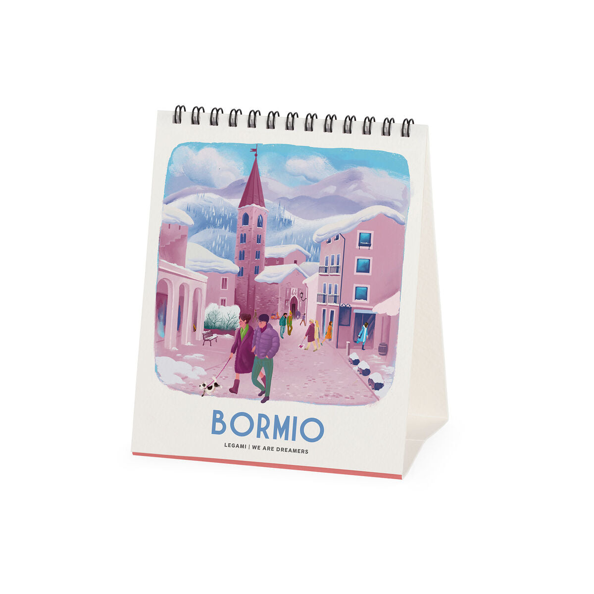 Calendrier de Table 2027 - 12 x 14,5 cm - Italy