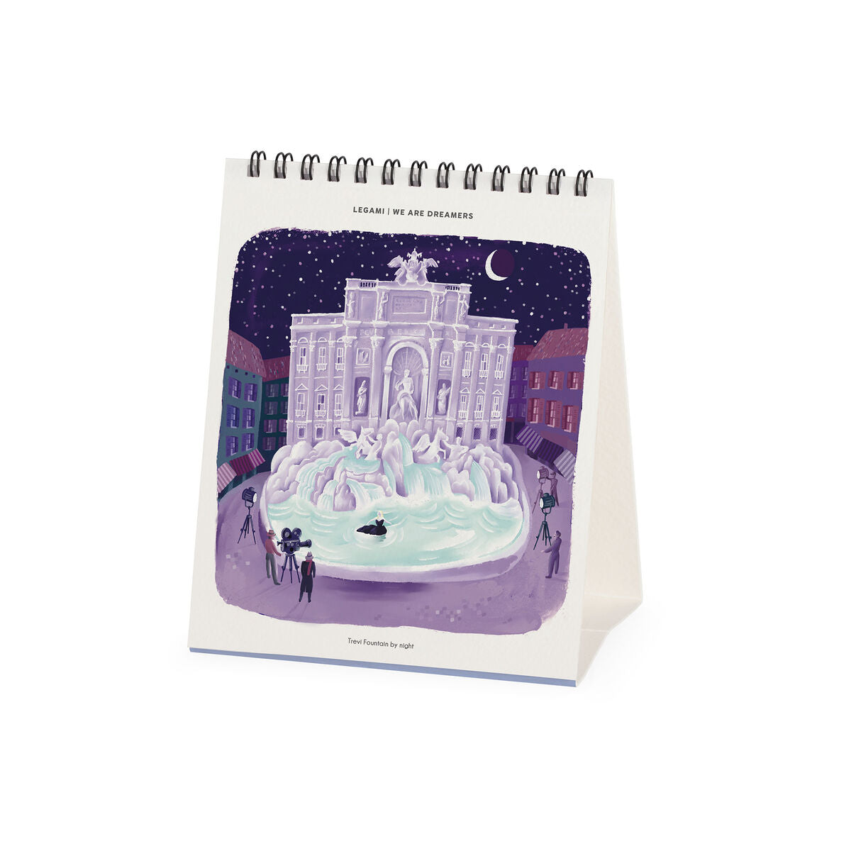 Calendrier de Table 2027 - 12 x 14,5 cm - Rome