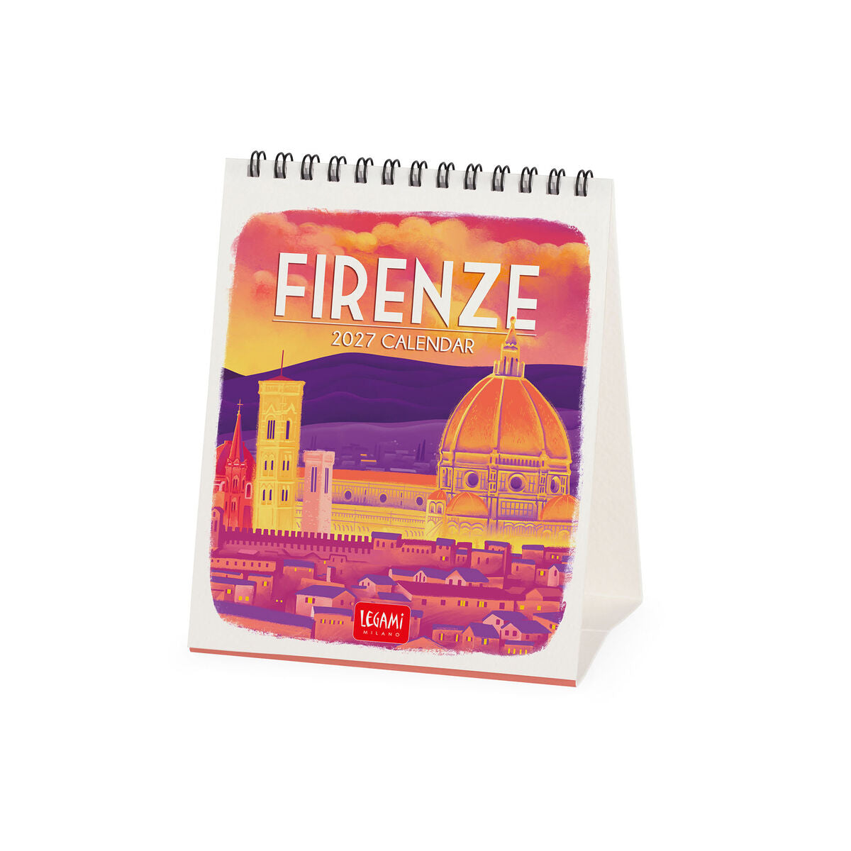 Calendrier de Tableau 2027 - 12 x 14,5 cm - Firenze