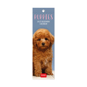 Calibre Marque-page 2027 - 5,5 x 18 cm - Puppies