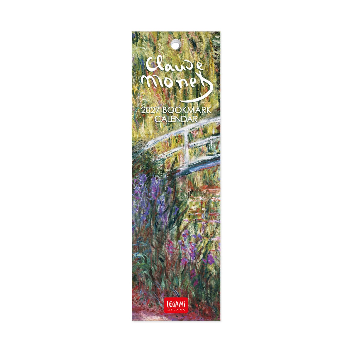 Calibre Marque-page 2027 - 5,5 x 18 cm - Monet