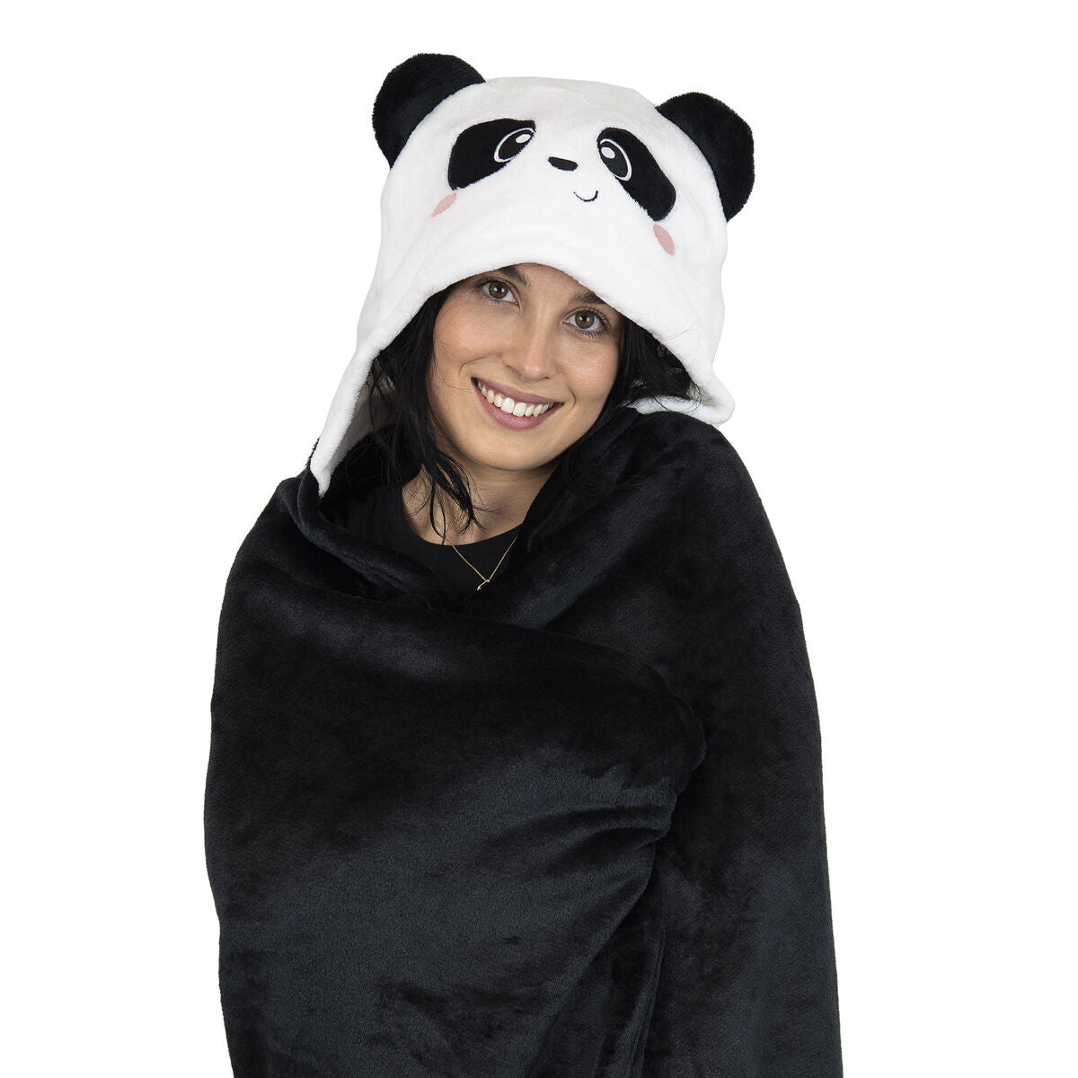 Couverture à Capuche Panda - Cosy Hugs