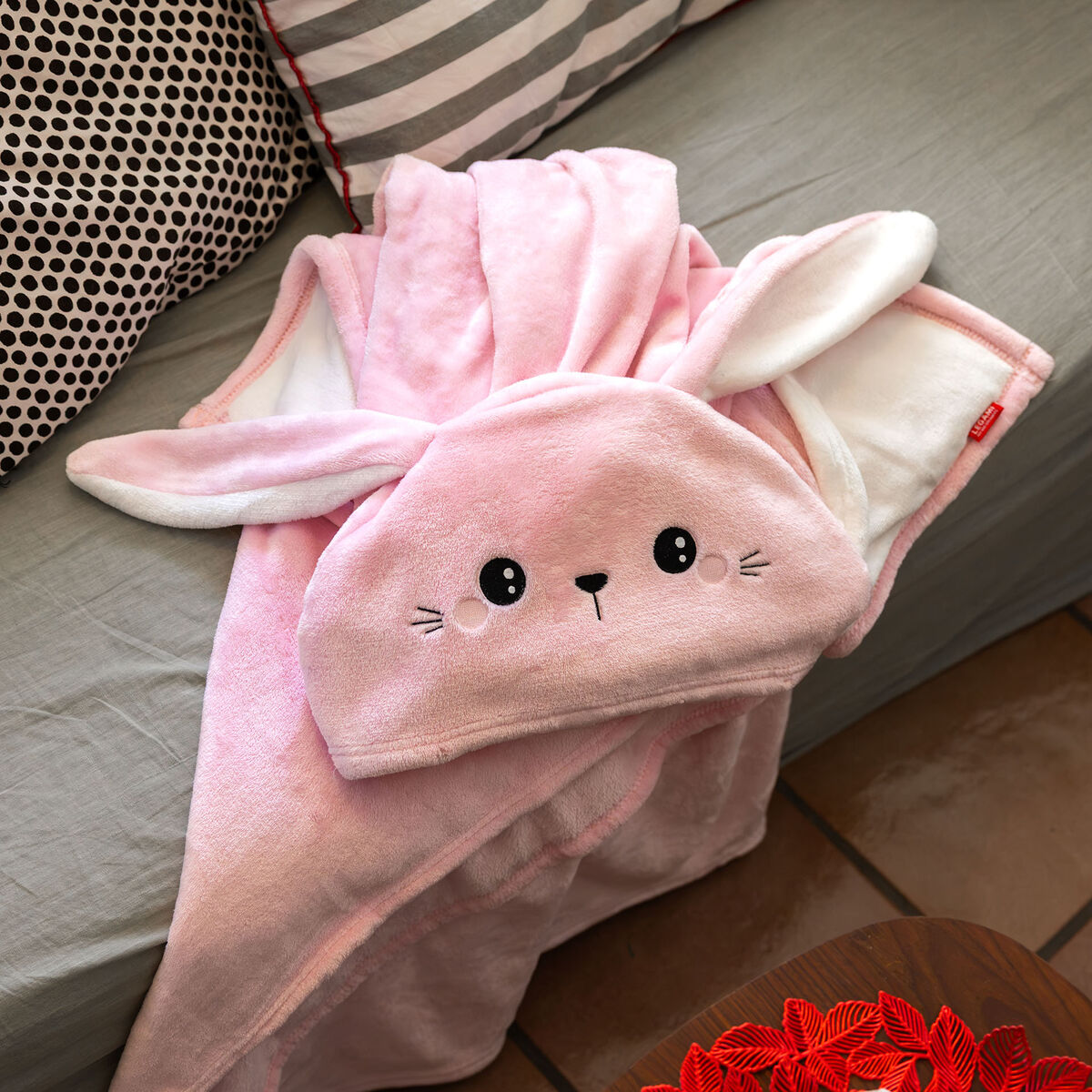 Couverture à Capuche Bunny - Cosy Hugs