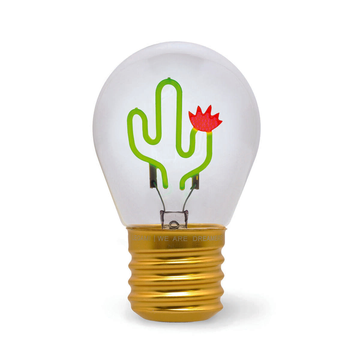 Lampe Décorative de Table en Forme d’Ampoule - Cactus - Bulb Fiction