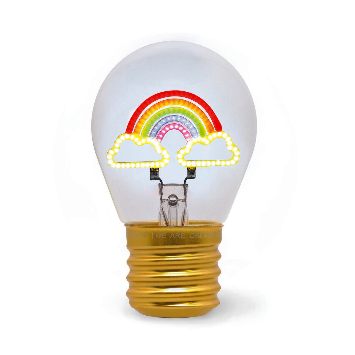 Lampe Décorative de Table en Forme d’Ampoule - Rainbow - Bulb Fiction