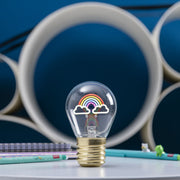 Lampe Décorative de Table en Forme d’Ampoule - Rainbow - Bulb Fiction