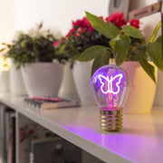 Lampe Décorative de Table en Forme d’Ampoule - Butterfly - Bulb Fiction
