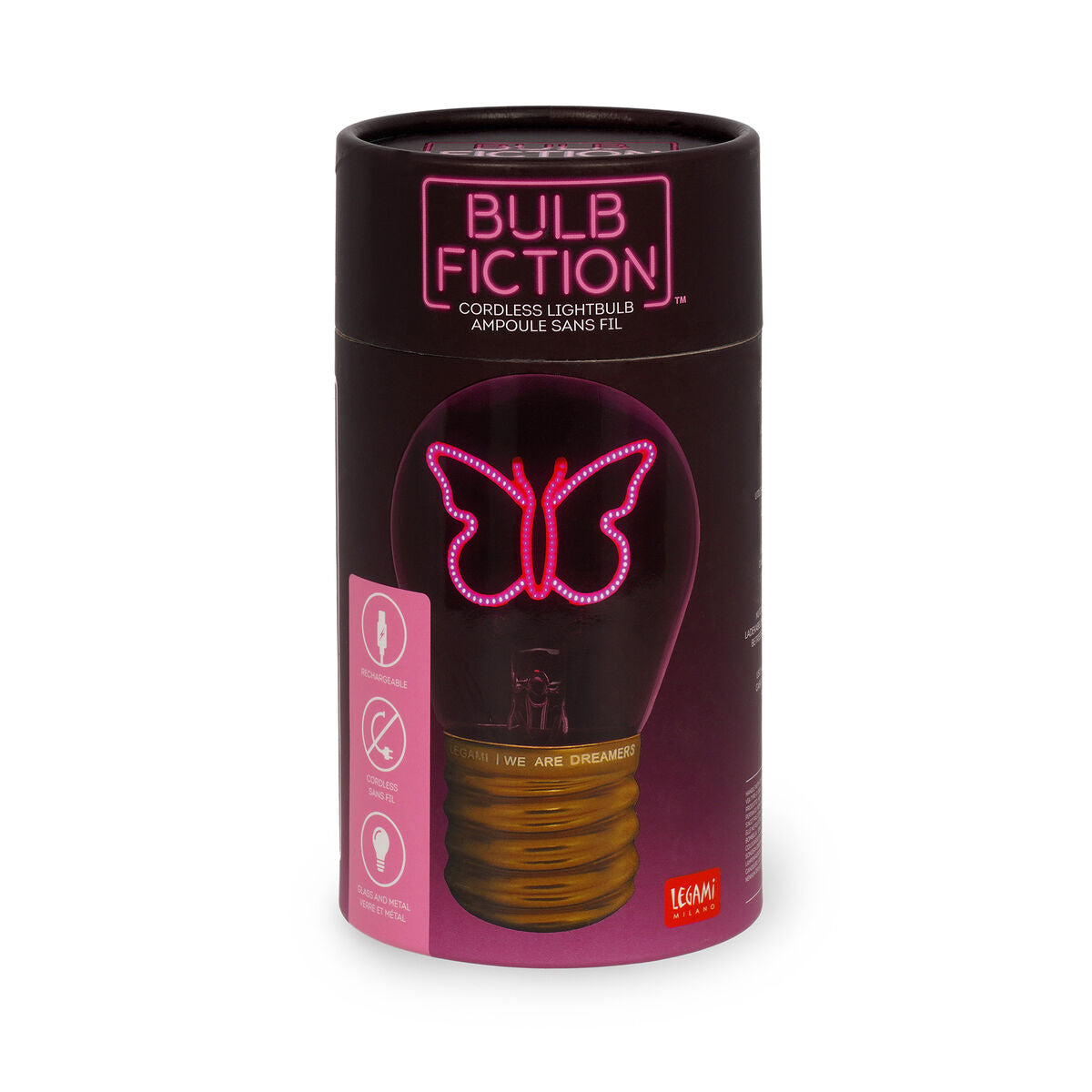 Lampe Décorative de Table en Forme d’Ampoule - Butterfly - Bulb Fiction