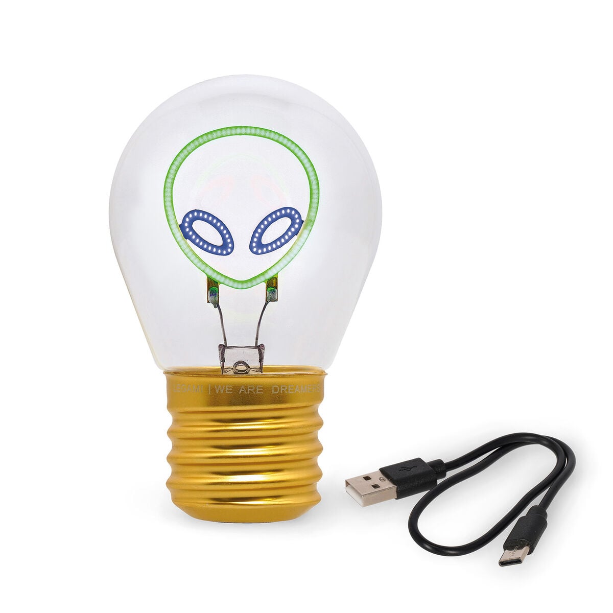 Lampe Décorative de Table en Forme d’Ampoule - Alien - Bulb Fiction