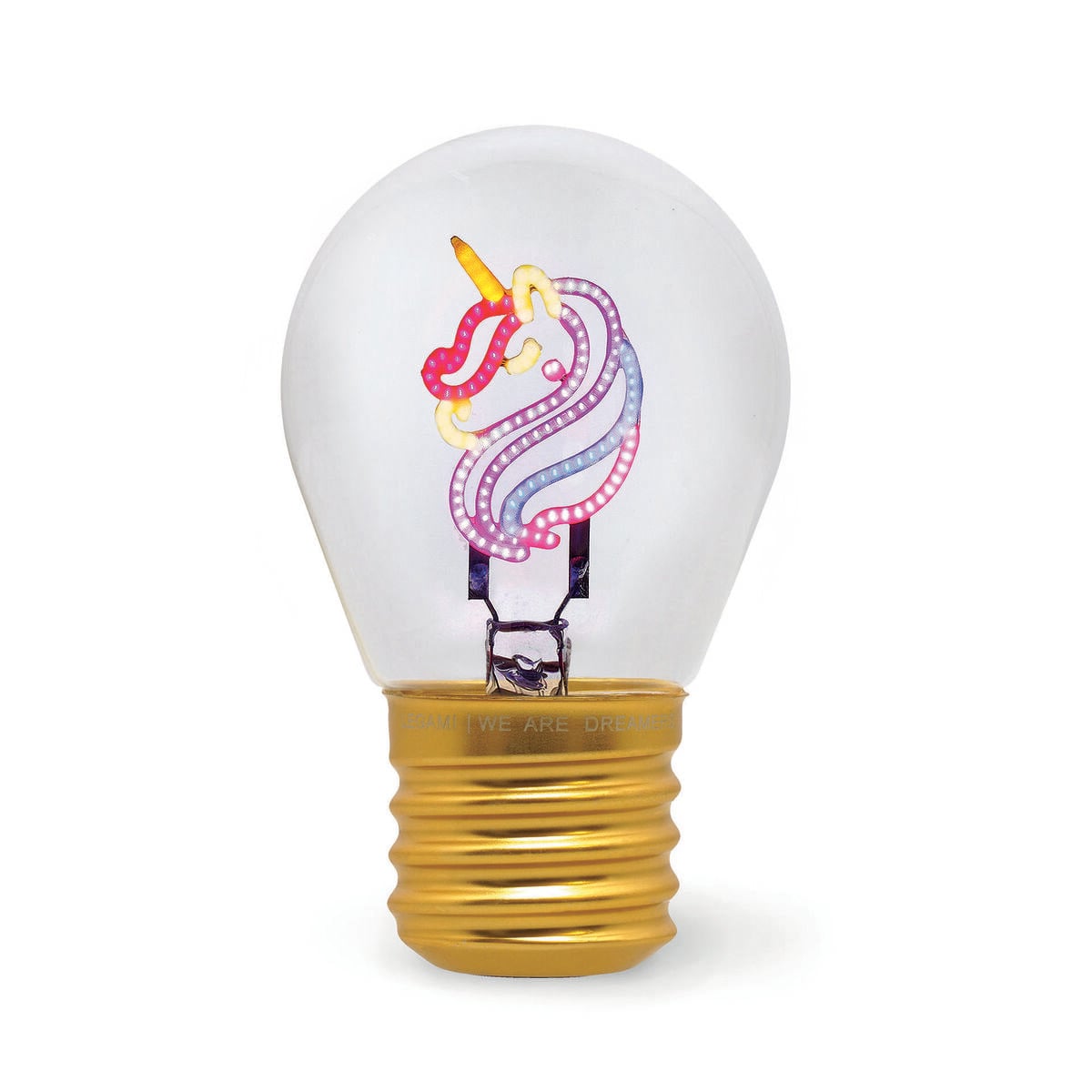 Lampe Décorative de Table en Forme d’Ampoule - Unicorn - Bulb Fiction