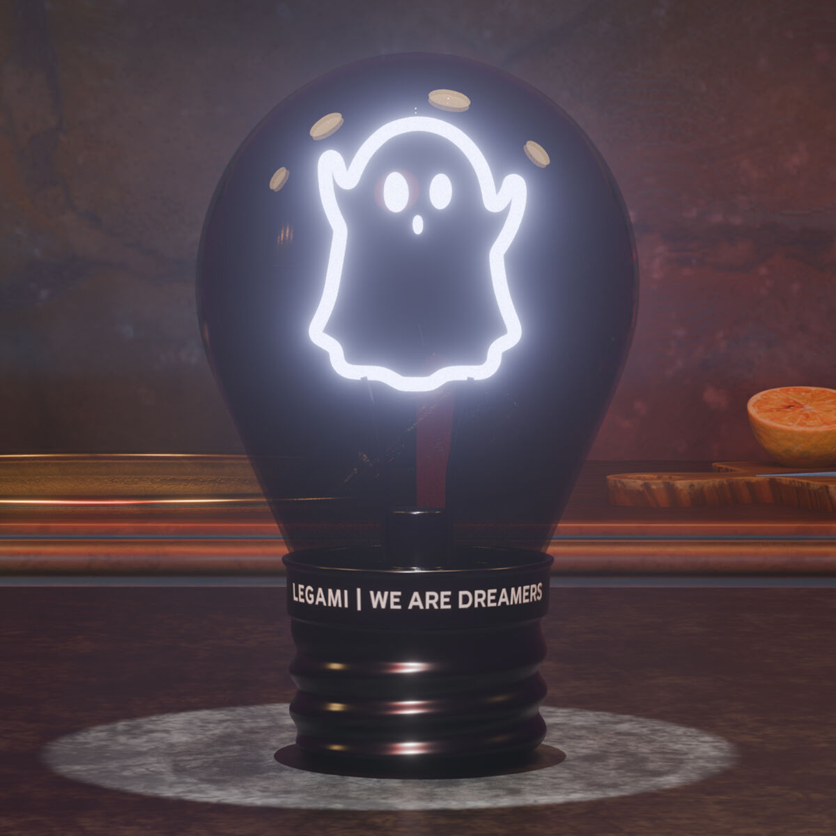 Lampe Décorative de Table en Forme d’Ampoule - Ghost - Bulb Fiction
