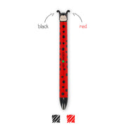 Stylo à Bille à deux Couleurs Ladybug - Click&Clack