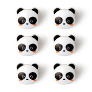 Set de 6 Clips de Fermeture pour Sachets - Panda - Bag Clips