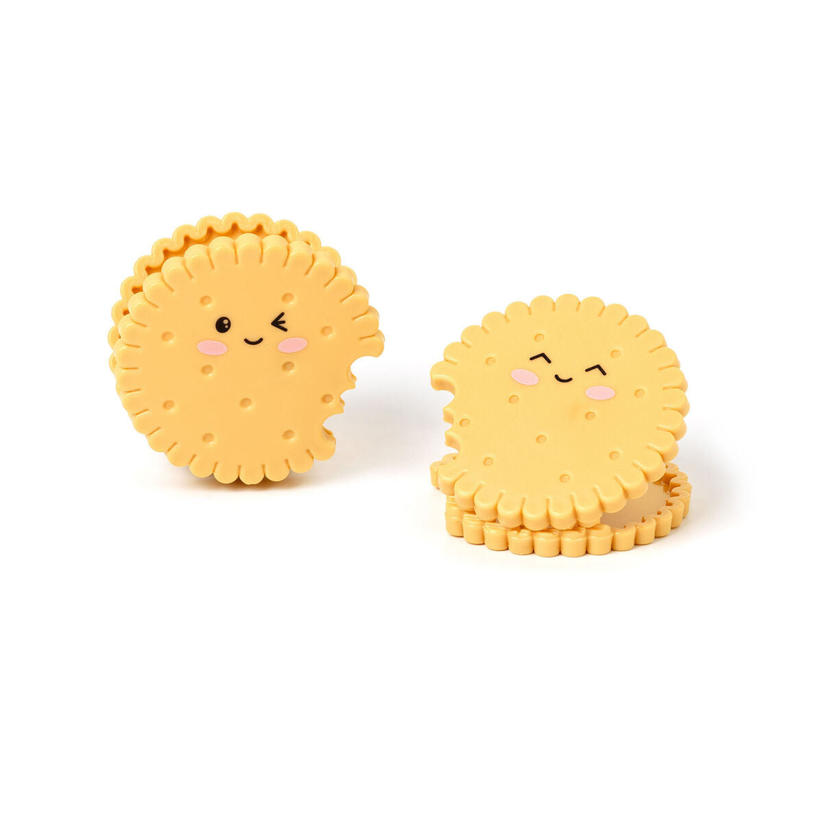 Set de 4 Clips de Fermeture pour sachets - Cookie - Clips de sacs