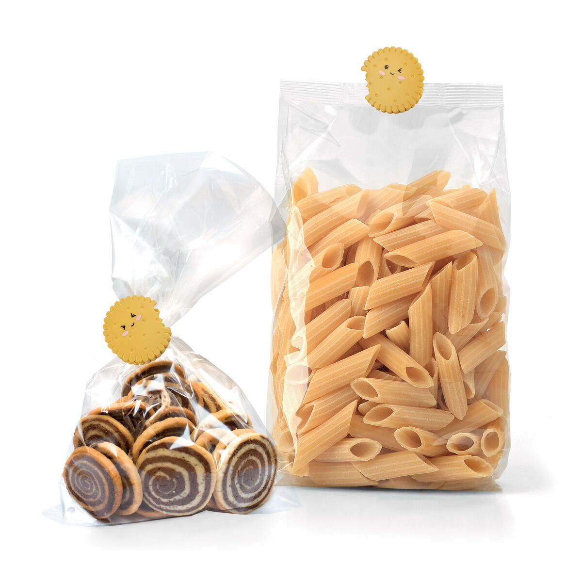Set de 4 Clips de Fermeture pour Sachets - Cookie - Bag Clips