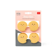 Set de 4 Clips de Fermeture pour Sachets - Cookie - Bag Clips