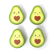 Set de 4 Clips de Fermeture pour Sachets - Avocado - Bag Clips