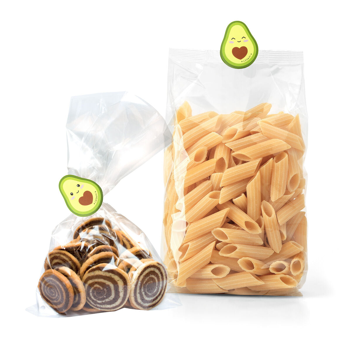 Set de 4 Clips de Fermeture pour Sachets - Avocado - Bag Clips