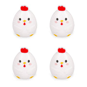 Set de 4 Clips de Fermeture pour Sachets - Hen - Bag Clips