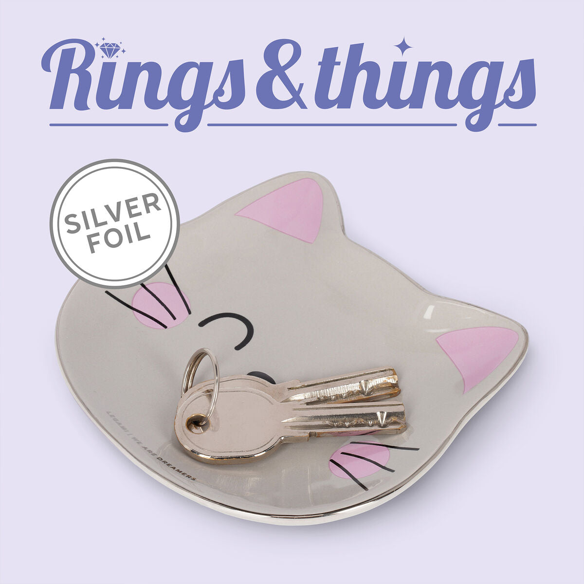 Soucoupe en Céramique Vide-Poche - Kitty - Rings & Things