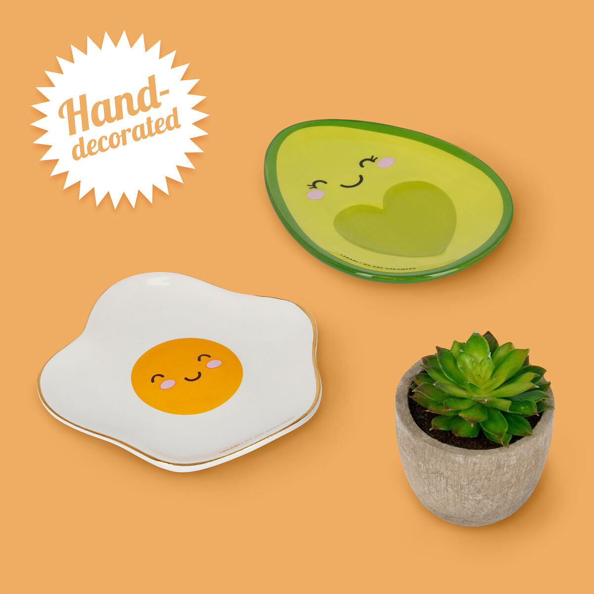 Soucoupe en Céramique Vide-Poche - Egg - Rings & Things
