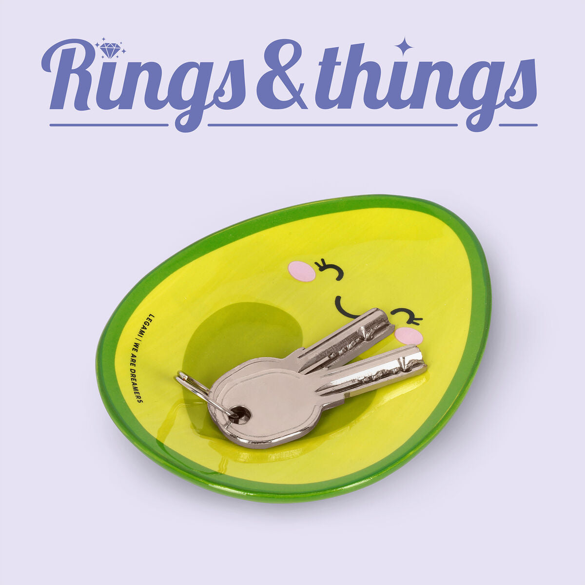 Soucoupe en Céramique Vide-Poche - Avocado - Rings & Things