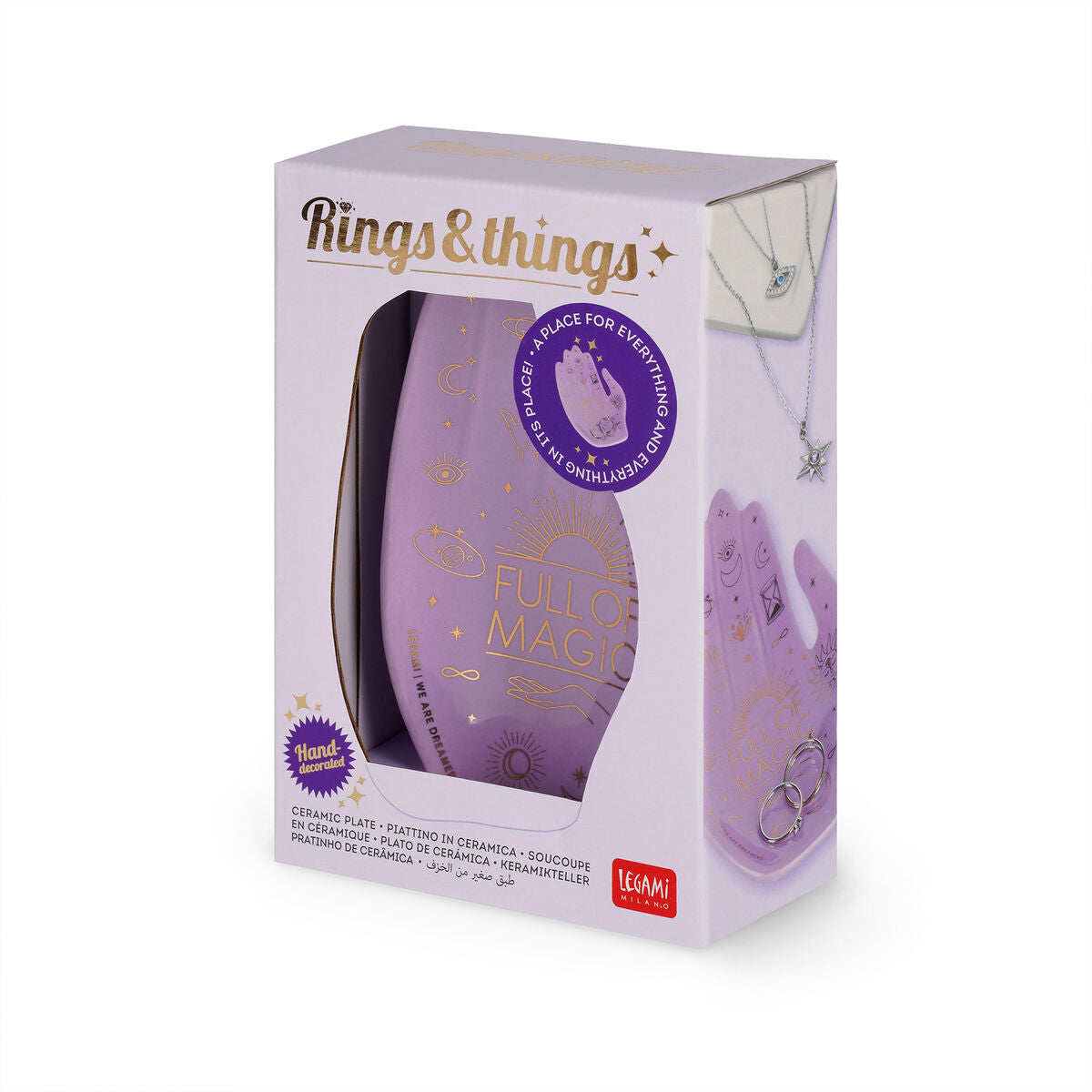 Soucoupe en Céramique Vide-Poche - Magic - Rings & Things