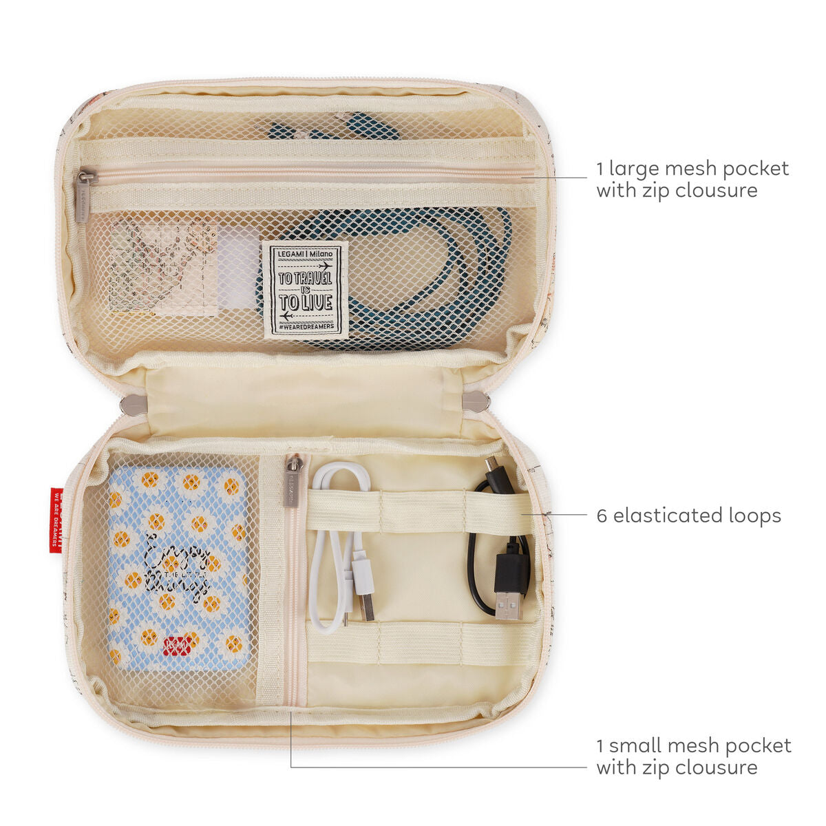 Sac de Rangement pour Câbles - Cable Organiser
