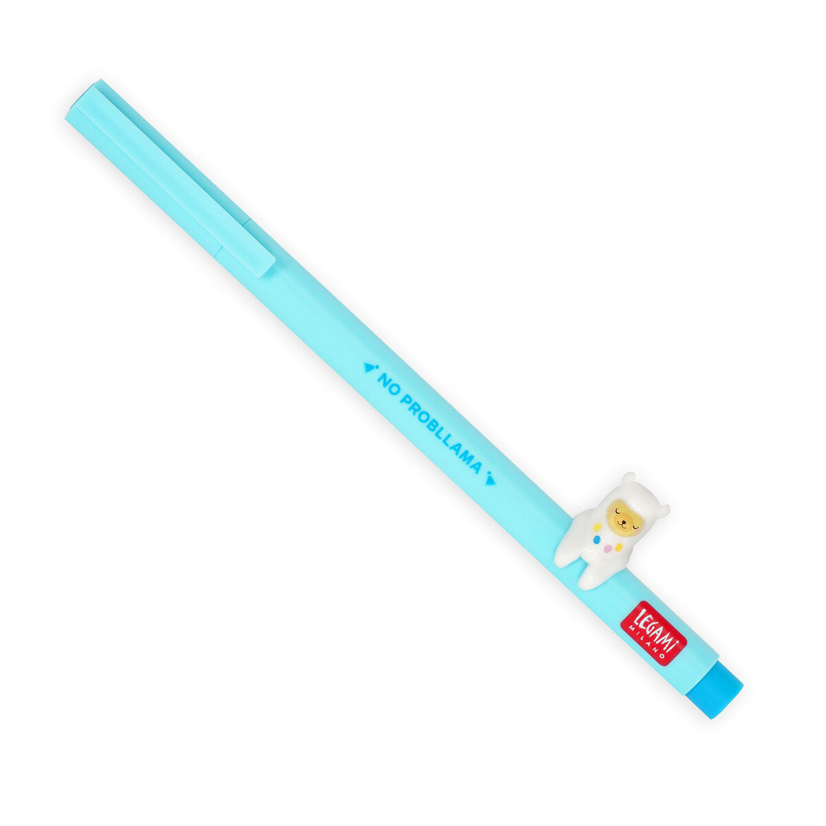 Stylo Gel avec Animal Décoratif Llama « No Probllama » - Lovely Friends