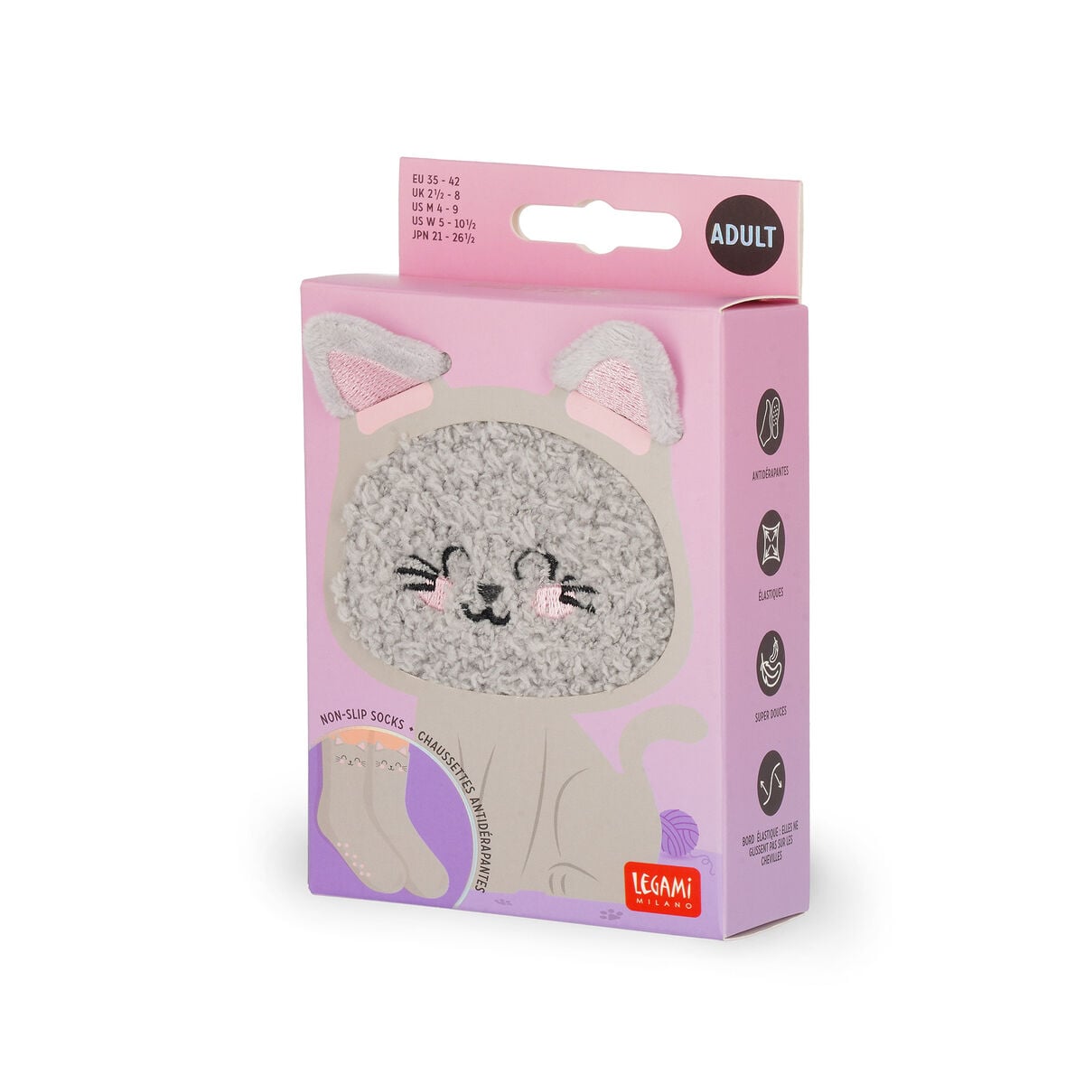 Chaussettes Antidérapantes Adulte Kitty - It's a Match!