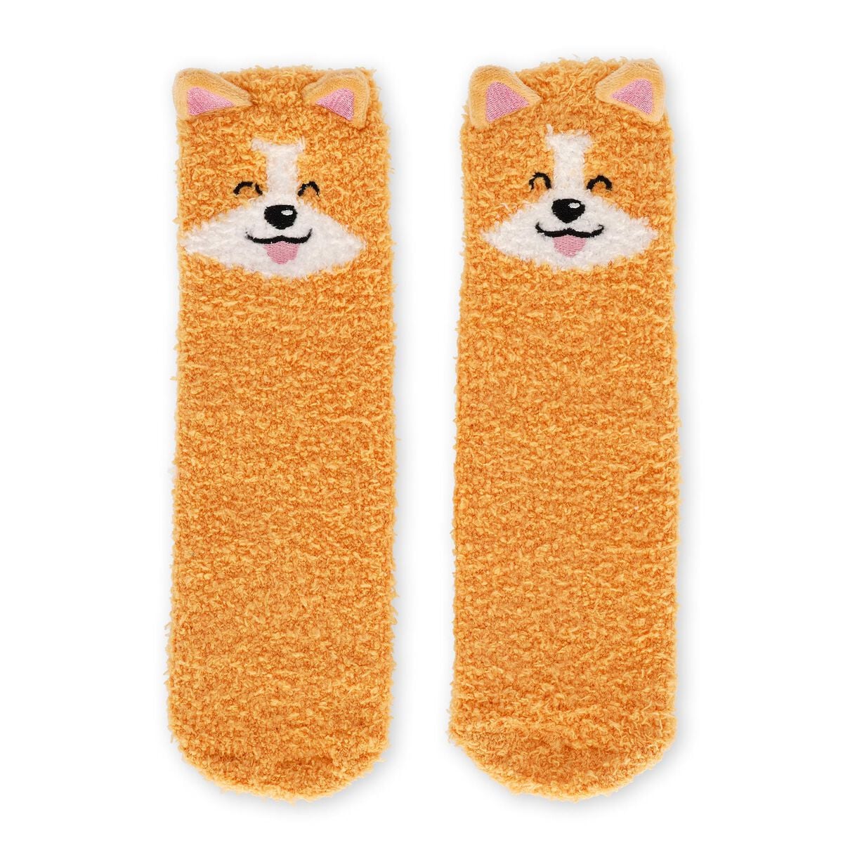 Chaussettes Antidérapantes Adulte Corgi - C'est un match!